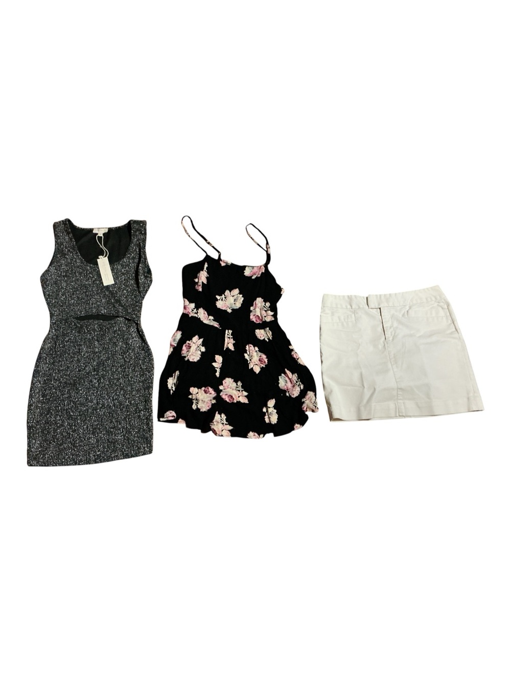 Banana Republic Cream Mini Skort - Neutral Summer Staple